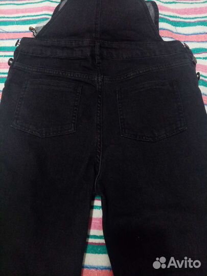 Джинсовый комбинезон для девочки