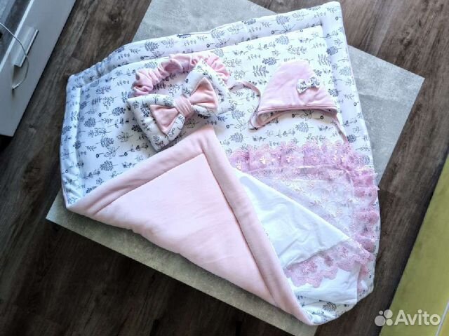 Конверт на выписку для девочки