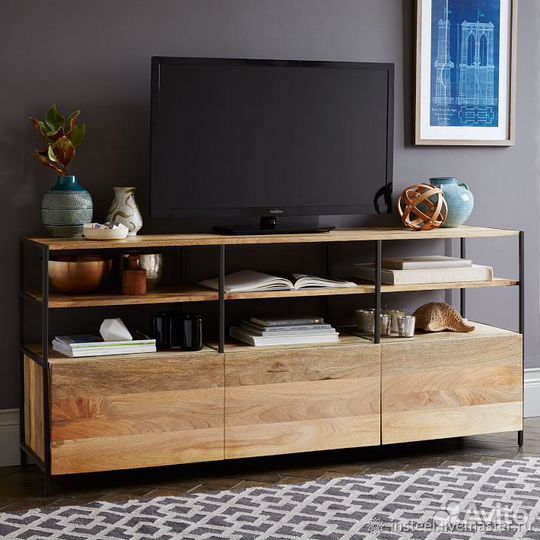 Консоль под тв в стиле loft