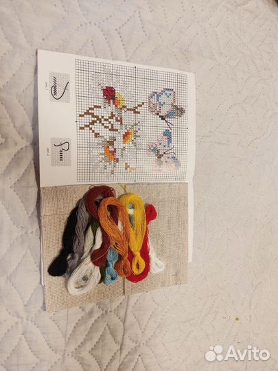 Набор для вышивания крестом новый