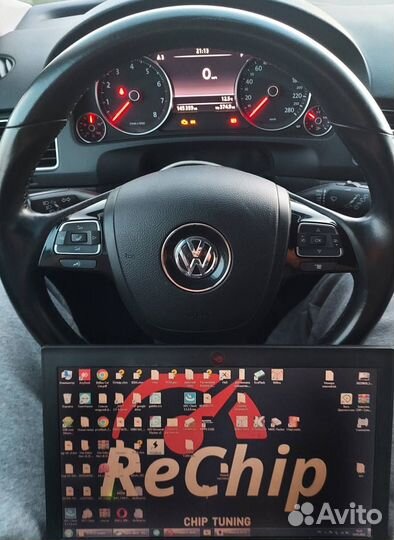 Чип-тюнинг Volkswagen Touareg 1 GP