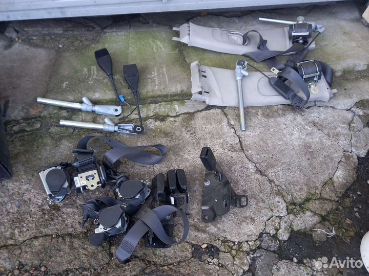 Рено сценик 2- ремни безопасности