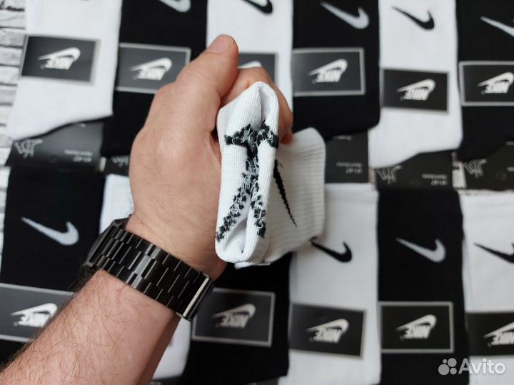 Носки nike высокие