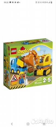 Lego duplo 6 наборов+ контейнер