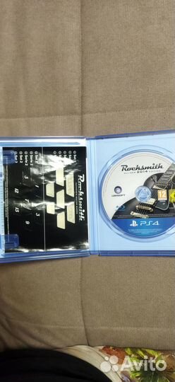 Диск с игрой Rocksmith ps4 + USB cable