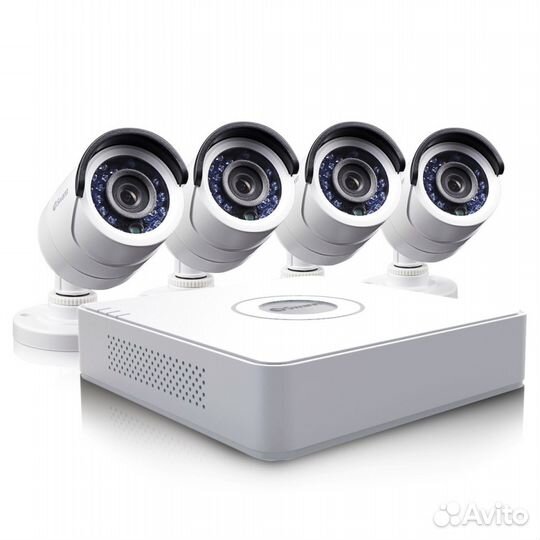 Комплект уличных камер наблюдения 2мп