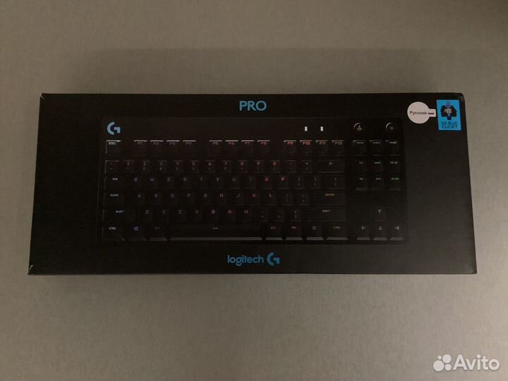 Игровая клавиатура Logitech G Pro (blue switches)
