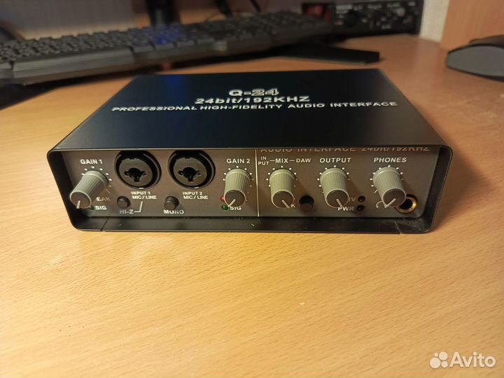 Аудиоинтерфейс. Внешняя звуковая карта