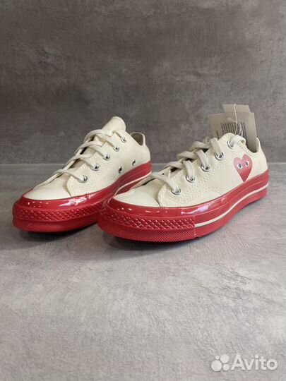 Кеды Comme des garcons x Convers Оригинал