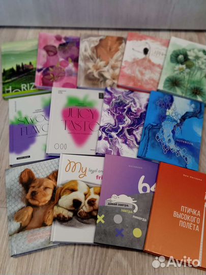 Блокноты ежедневники