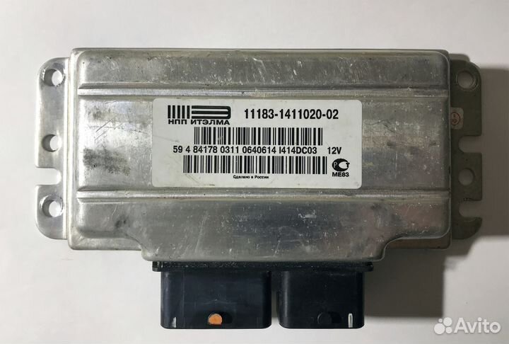 Блок управления эбу Ваз М74 11183-1411020-02