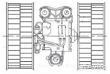 Вентилятор отопителя Mercedes-Benz Vito/Viano
