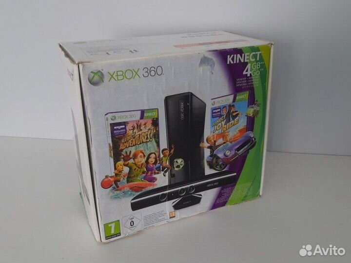 Xbox 360 в отличном состоянии с дисками