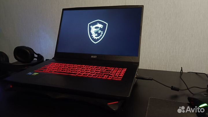 Игровой ноутбук msi katana