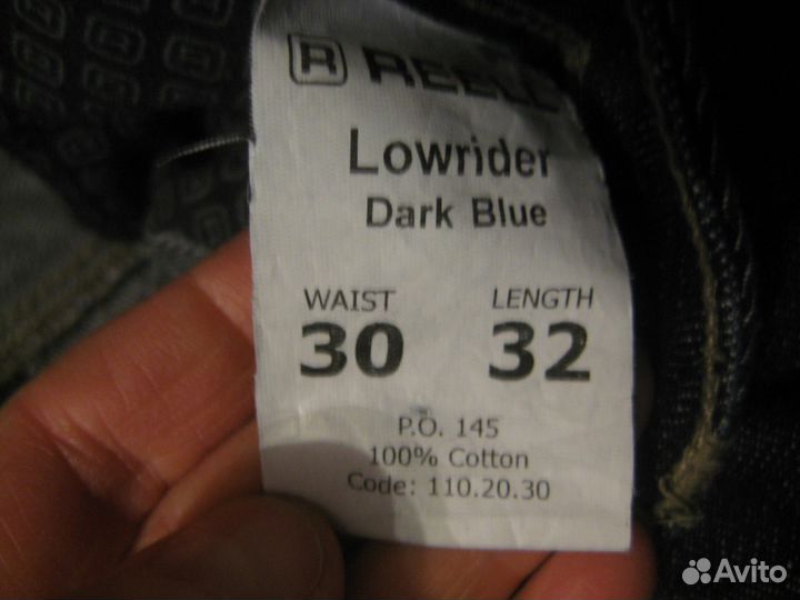 Отличные плотные джинсы Reell Германия р. 31/32