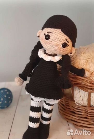 Кукла Уэнсдей wednesday на заказ