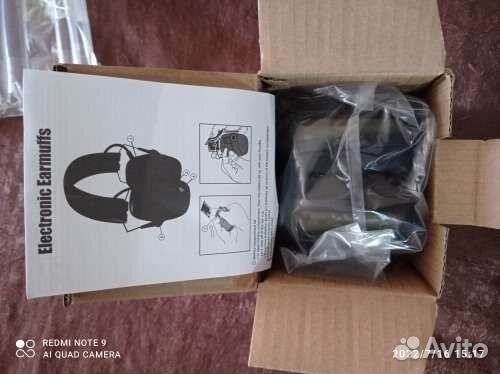 Тактические активные наушники