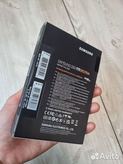Ssd M.2 NVMe Samsung 970 EVO plus 1Tb