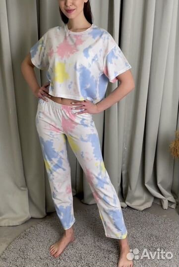 Женская пижама новая 48-50 р-р, домашний костюм