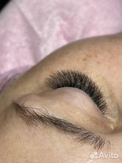 Наращивание ресниц на дому