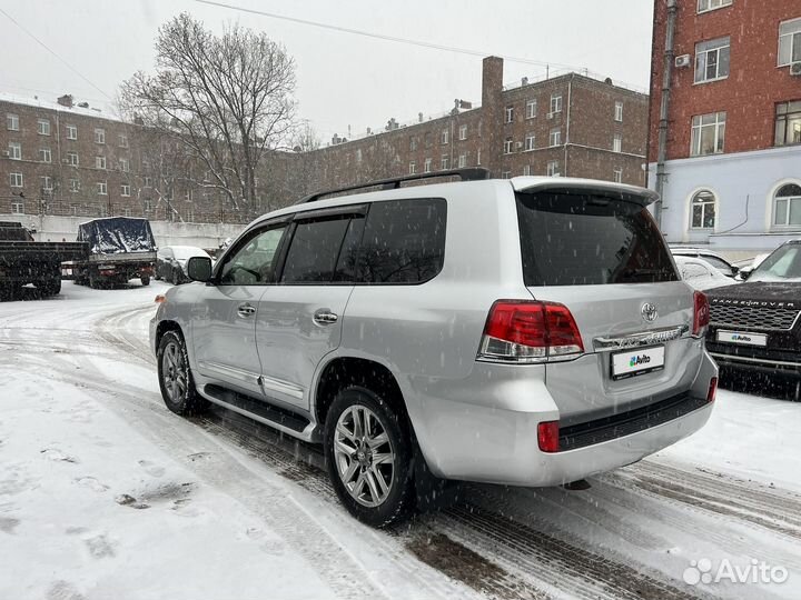 Toyota Land Cruiser 4.5 AT, 2013, 215 000 км