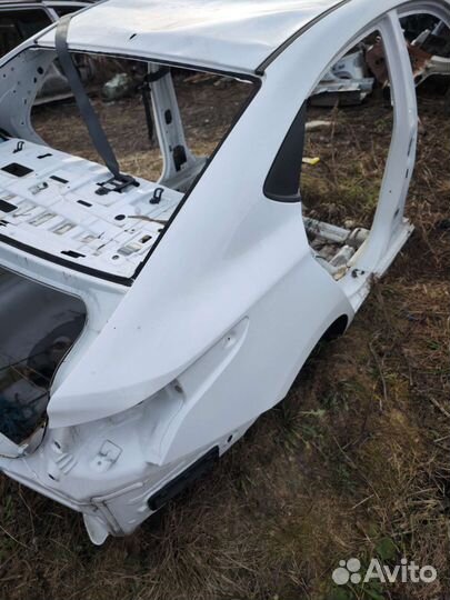 Hyundai solaris 2 рестайлинг крыша крыло задняя