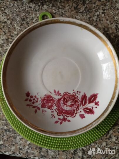 Посуда Дулево, тарелки, сахарница, супница СССР
