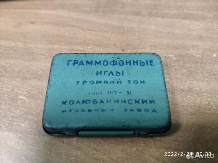 Иглы граммофонные для Патефона новые