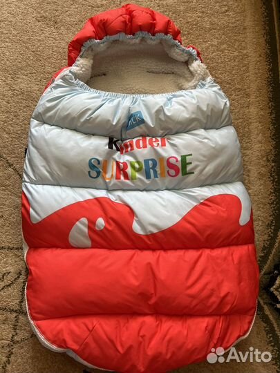 Чехол конверт в коляску и санки