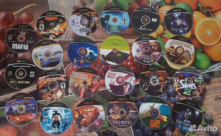 Xbox и 23 диска