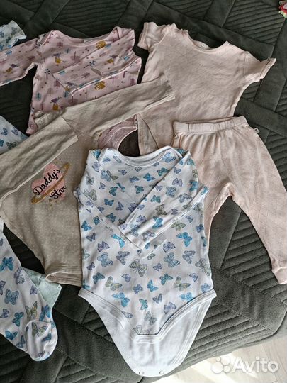 Вещи на девочку пакетом 74-80