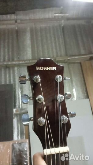 Акустическая гитара hohner hw 300g- sb