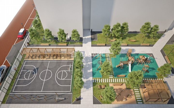 2-к. квартира, 64,7 м², 6/9 эт.