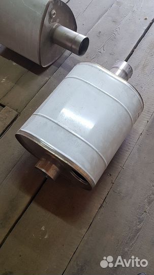 Бак для банной печи на трубе