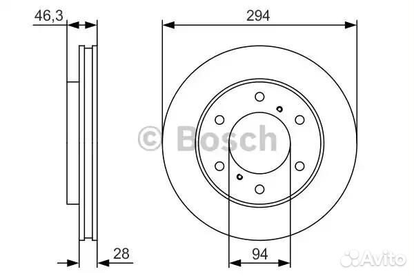 Диск тормозной