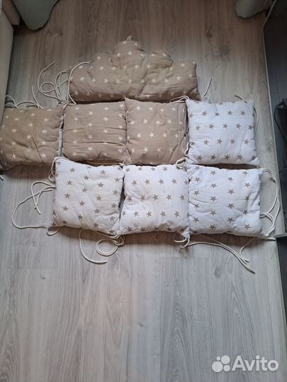 Бортики в детскую кроватку