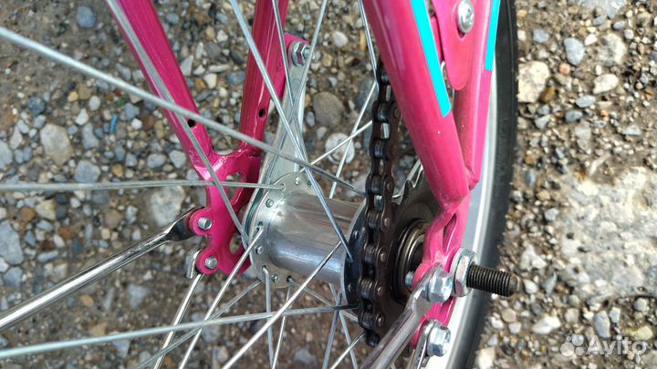 Велосипед детский 18 дюймов с доп колесами