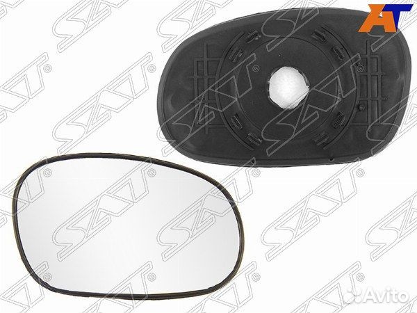 Полотно зеркала chevrolet lanos 97, daewoo lanos 9