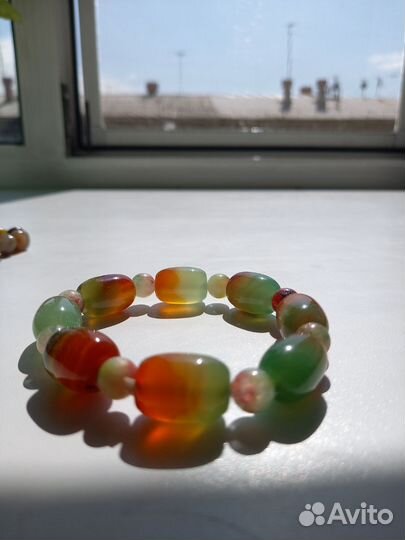 Комплект из агата