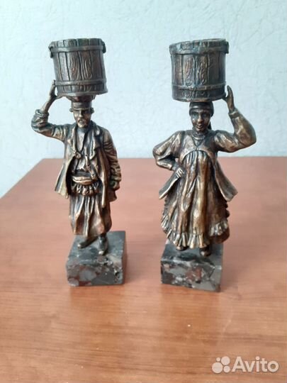 Бронзовые подсвечники