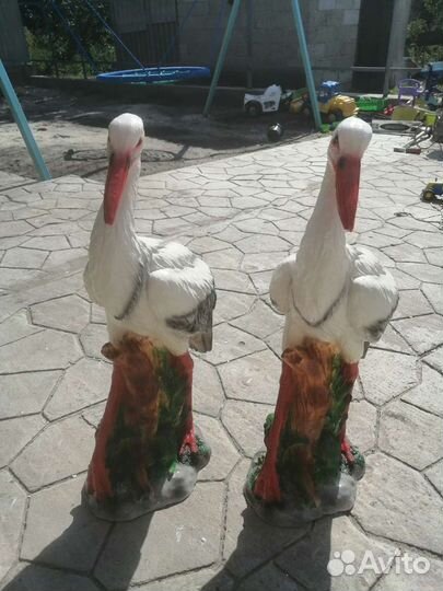 Аист из полистоуна