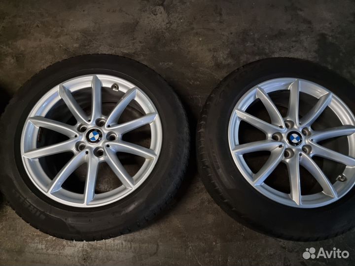 Диски и шины зима 225/55 R17 на bmw x1, bmw x2