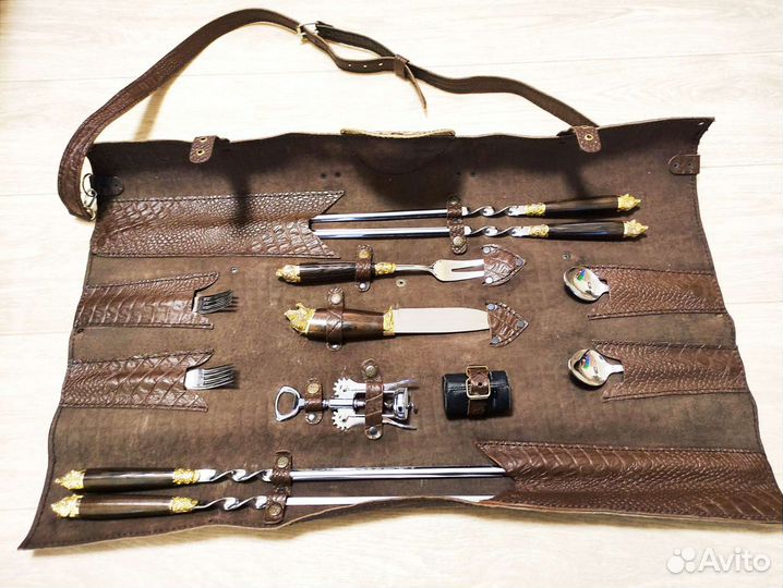 Набор шампуров, Четыре друга, тубус