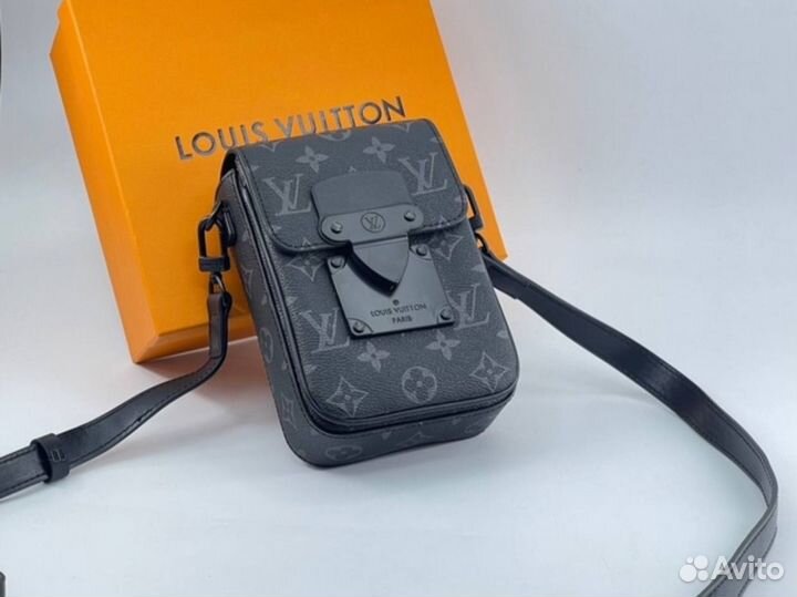 Сумка натуральная кожа louis vuitton