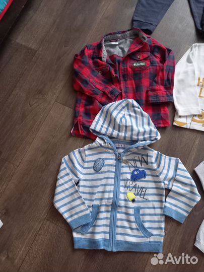 Пакет вещей для мальчика 92+обувь 25,26