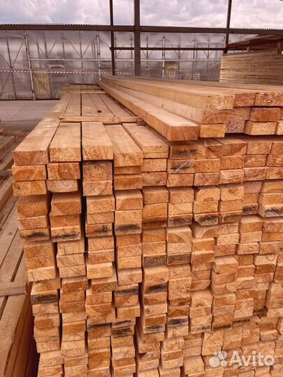 Брус обрезной 100х200х6000мм ГОСТ