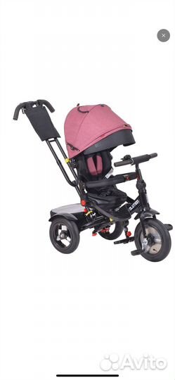 Велосипед коляска с ручкой