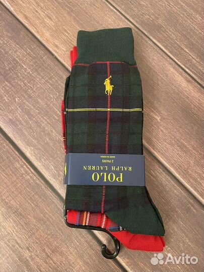 Носки Polo Ralph Lauren 2шт. Оригинал