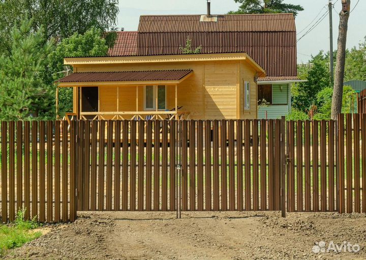 Ворота распашные (для самостоятельного монтажа)