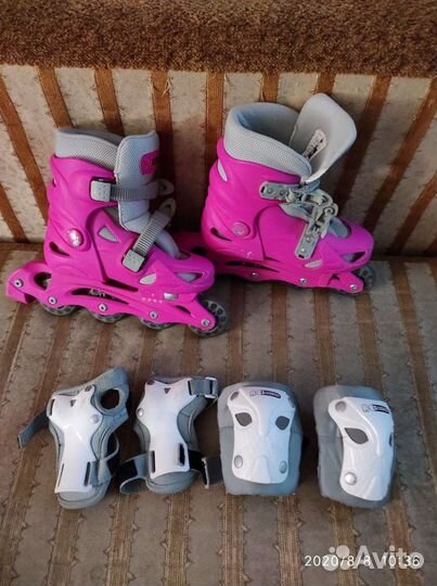Коньки роликовые